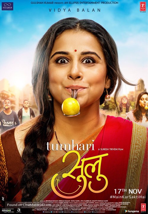 Tumhari Sulu - Indian Movie Poster