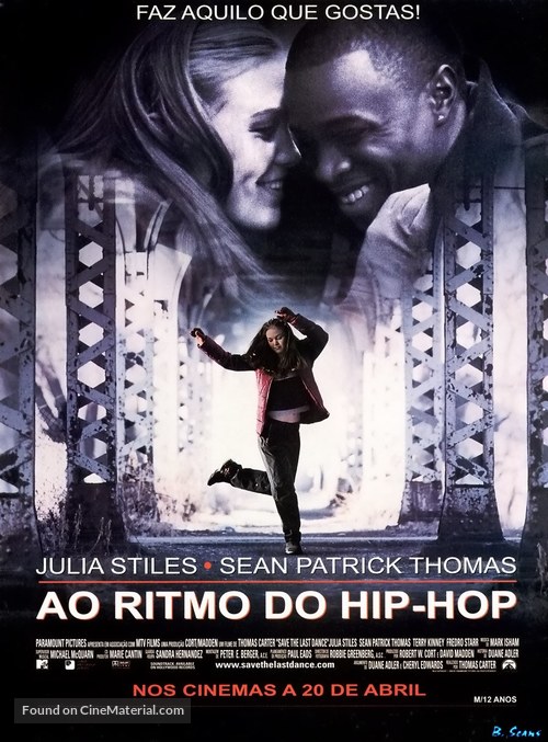 Save the Last Dance - Portuguese Movie Poster