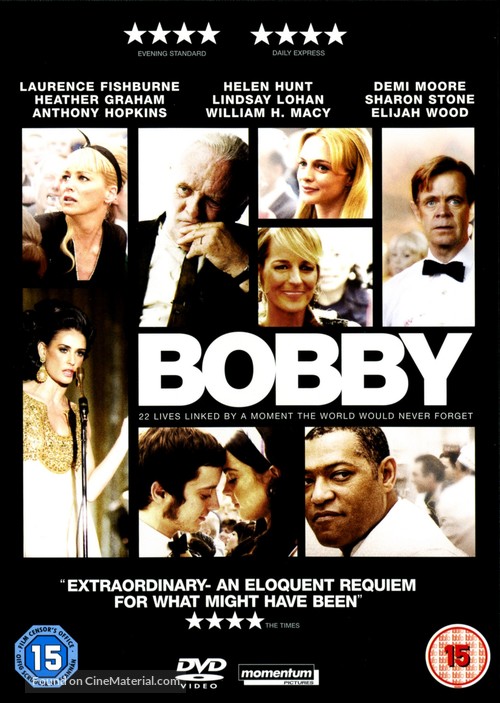 Bobby - British Movie Cover