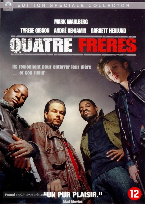 Four Brothers - Belgian DVD movie cover