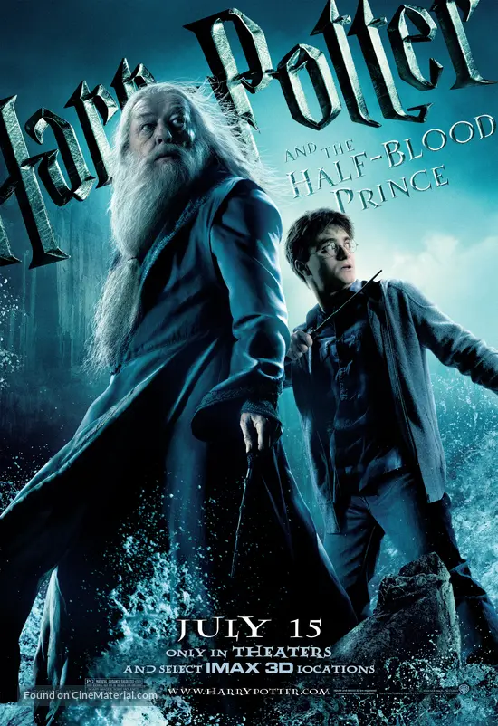 Harry Potter And The Half Blood Prince 2009 Movie Poster