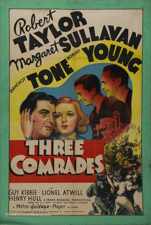 Three Comrades - Movie Poster