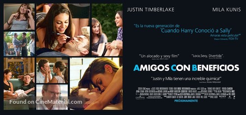 Friends with Benefits - Argentinian Movie Poster