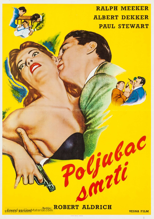 Kiss Me Deadly - Yugoslav Movie Poster
