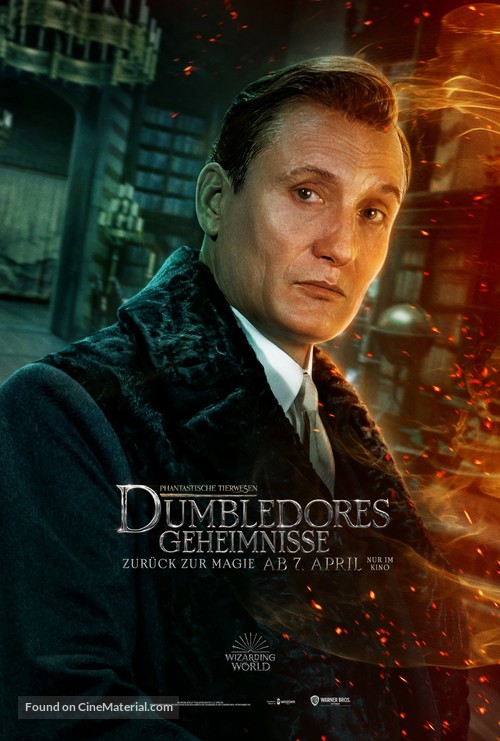 Fantastic Beasts: The Secrets of Dumbledore - German Movie Poster