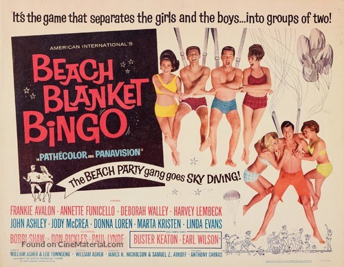 Beach Blanket Bingo - Movie Poster