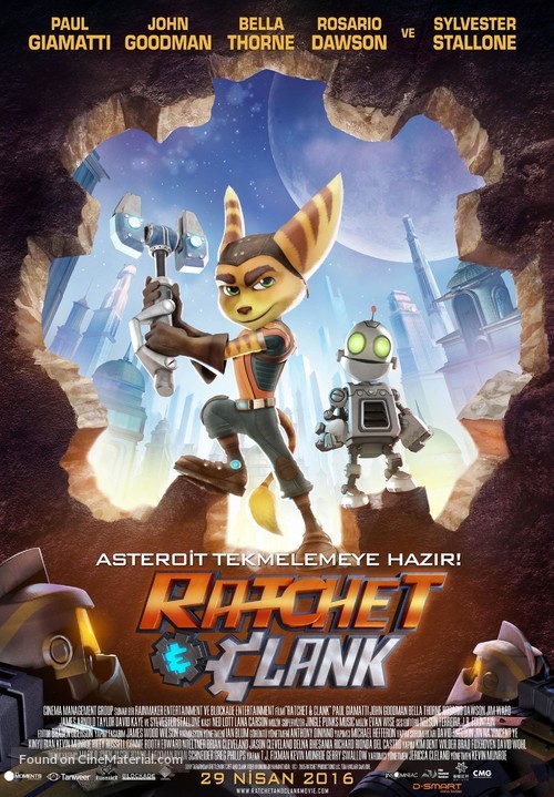 Ratchet and Clank - Turkish Movie Poster