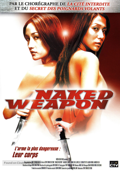 Naked Weapon - French DVD movie cover