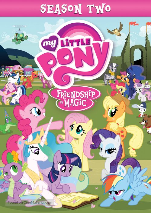 &quot;My Little Pony: Friendship Is Magic&quot; - DVD movie cover