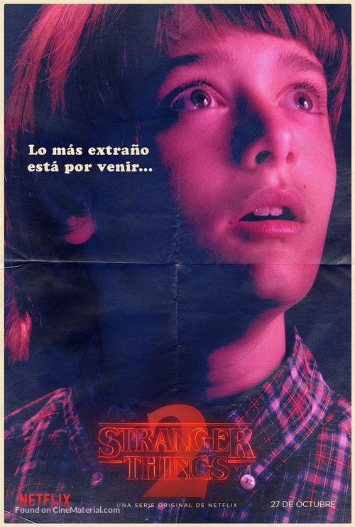 &quot;Stranger Things&quot; - Mexican Movie Poster