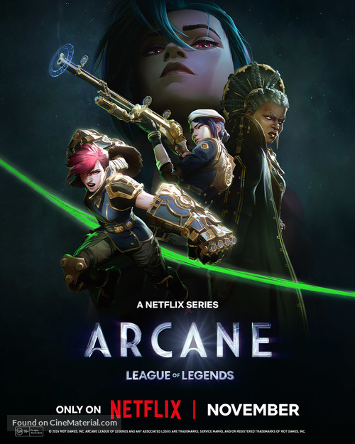 &quot;Arcane: League of Legends&quot; - Movie Poster