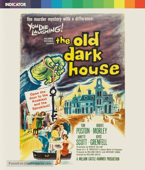 The Old Dark House - British Blu-Ray movie cover