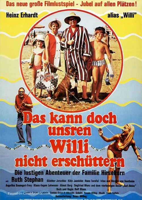 Das kann doch unsren Willi nicht ersch&uuml;ttern - German Movie Poster