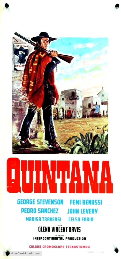 Quintana - Italian Movie Poster