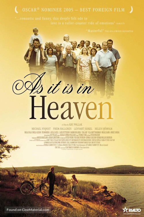 S&aring; som i himmelen - New Zealand Movie Poster
