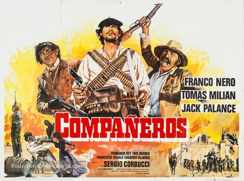 Vamos a matar, compa&ntilde;eros - British Movie Poster