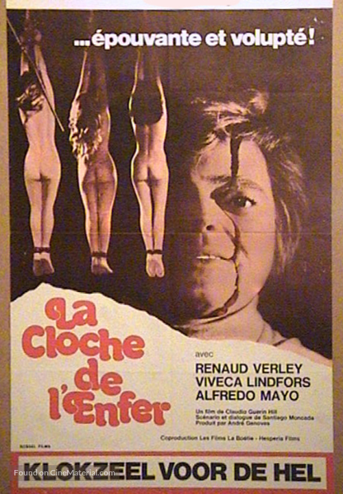 La campana del infierno - Belgian Movie Poster