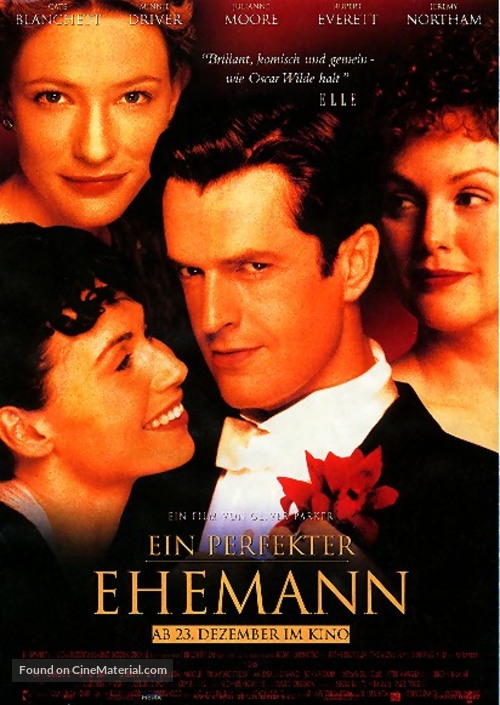 An Ideal Husband - German Movie Poster