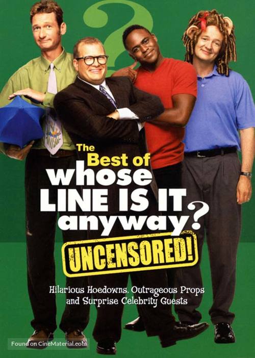 &quot;Whose Line Is It Anyway?&quot; - DVD movie cover