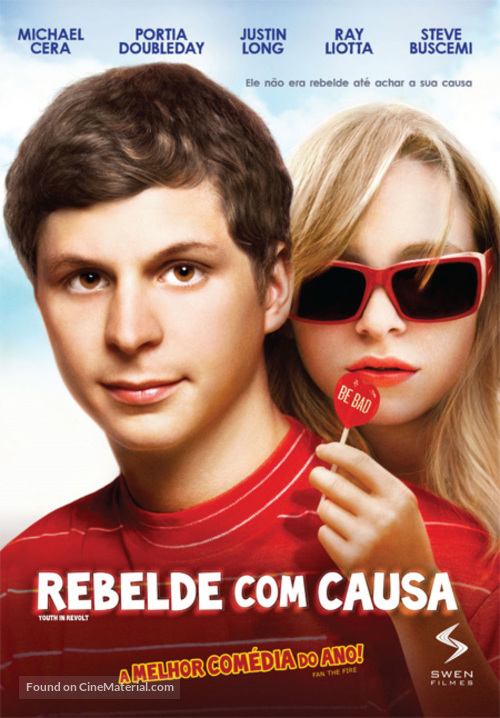Youth in Revolt - Brazilian DVD movie cover