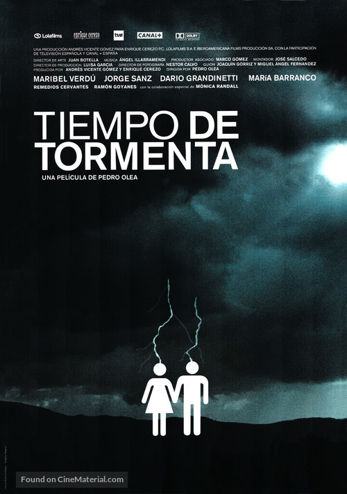 Tiempo de tormenta - Spanish Movie Poster