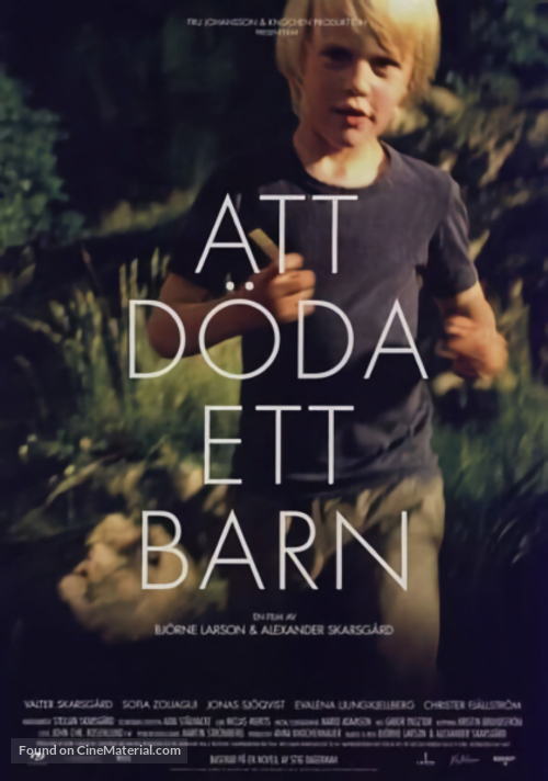 Att d&ouml;da ett barn - Swedish Movie Poster