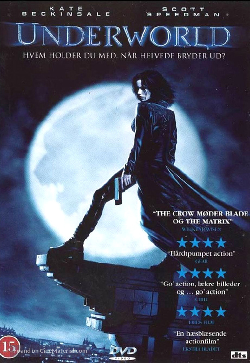Underworld - Danish DVD movie cover