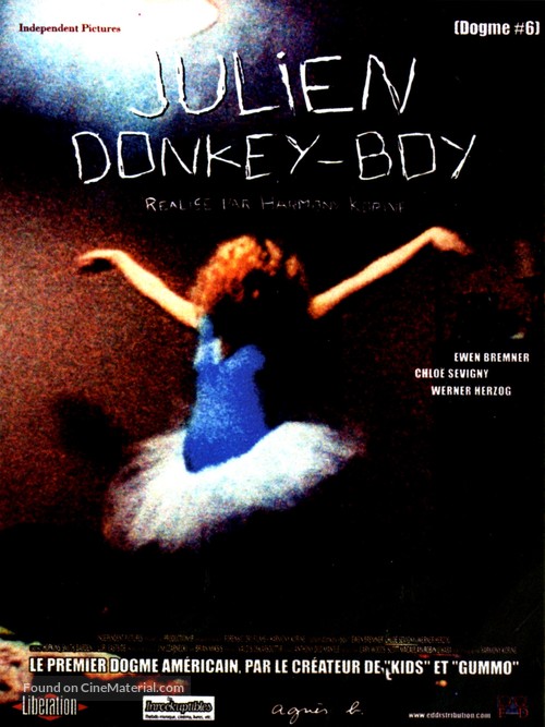 Julien Donkey-Boy - French Movie Poster