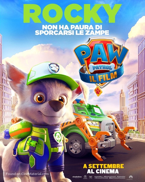 Paw Patrol: The Movie - Italian Movie Poster