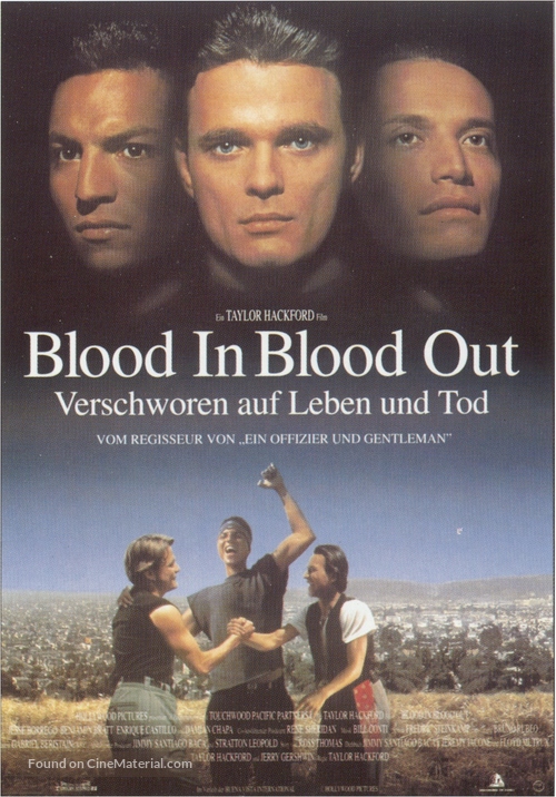 Bound by Honor - German Movie Poster