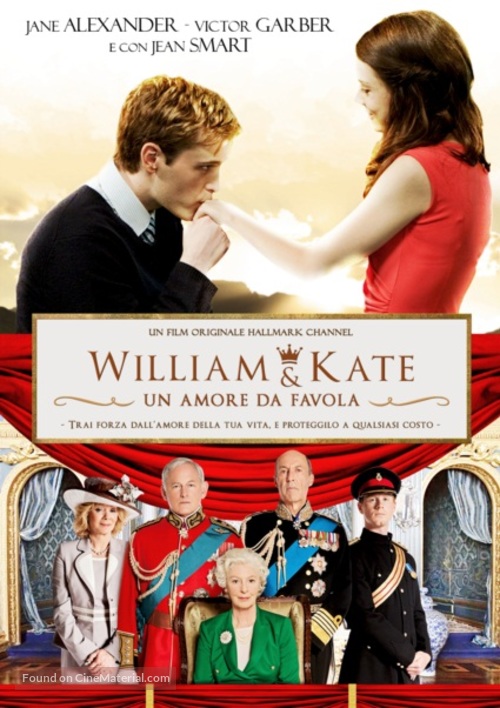 William &amp; Catherine: A Royal Romance - Italian DVD movie cover