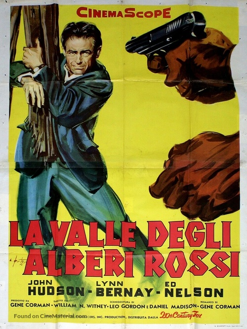 Valley of the Redwoods - Italian Movie Poster