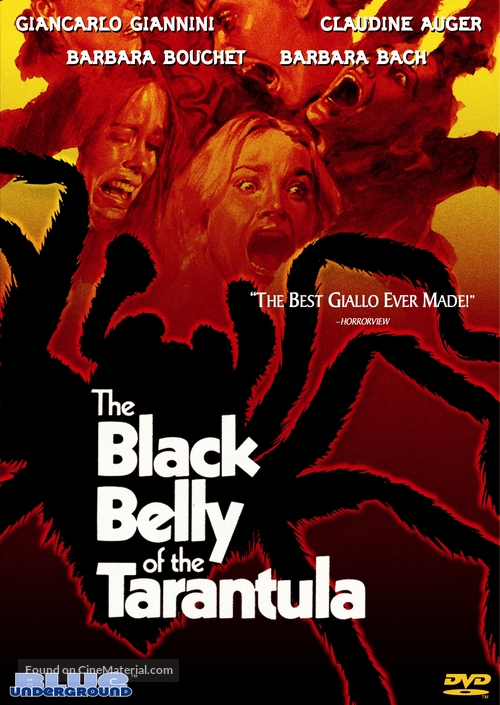 Tarantola dal ventre nero, La - DVD movie cover