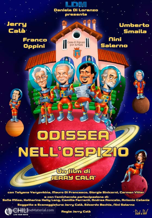 Odissea nell&#039;ospizio - Italian Movie Poster