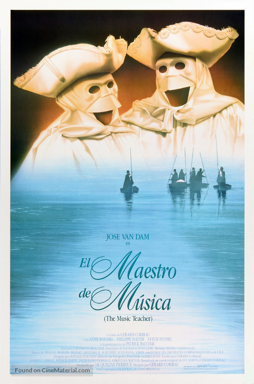 Ma&icirc;tre de musique, Le - Puerto Rican Movie Poster