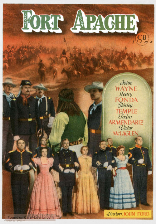 Fort Apache - Spanish Movie Poster