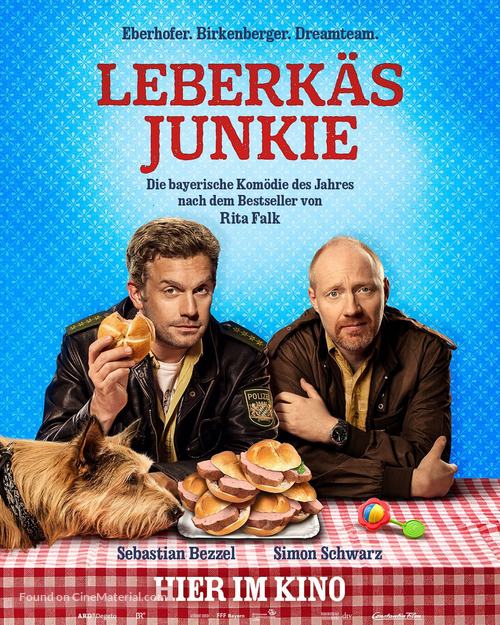 Leberk&auml;sjunkie - German Movie Poster