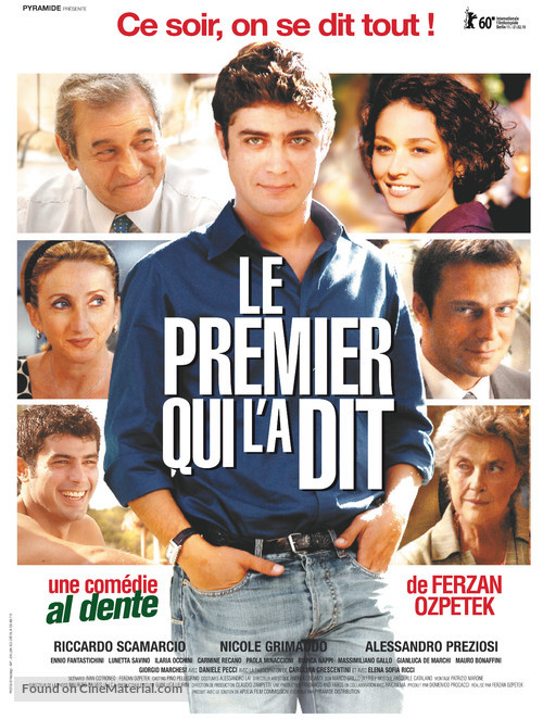 Mine vaganti - French Movie Poster