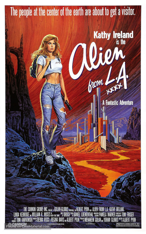 Alien from L.A. - Movie Poster