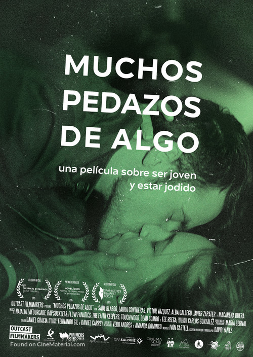 Muchos pedazos de algo - Spanish Movie Poster