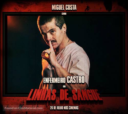 Linhas de Sangue - Portuguese Movie Poster