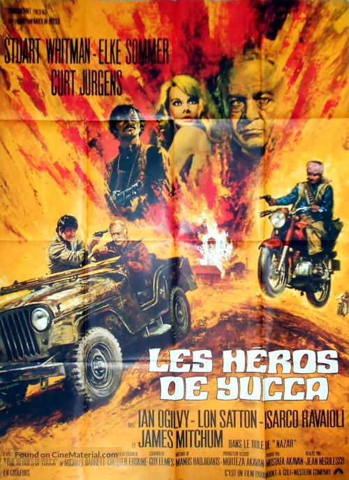 The Invincible Six - French Movie Poster