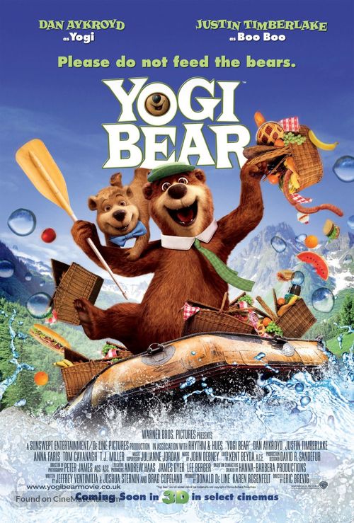Yogi Bear - British Movie Poster