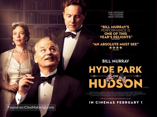 Hyde Park on Hudson - British Movie Poster