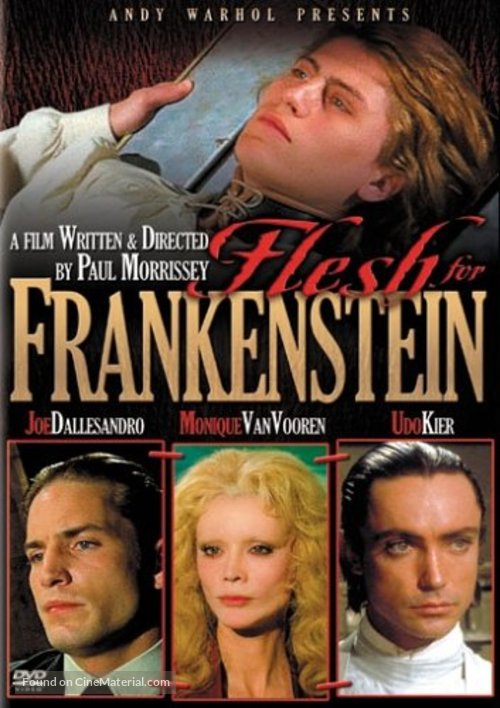 Flesh for Frankenstein - DVD movie cover