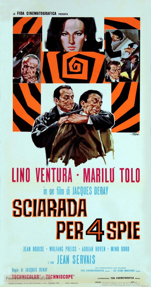 Avec la peau des autres - Italian Movie Poster