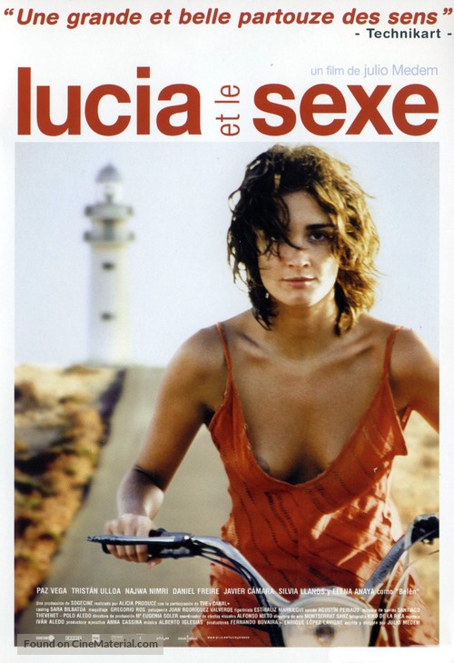 Luc&iacute;a y el sexo - French Movie Poster