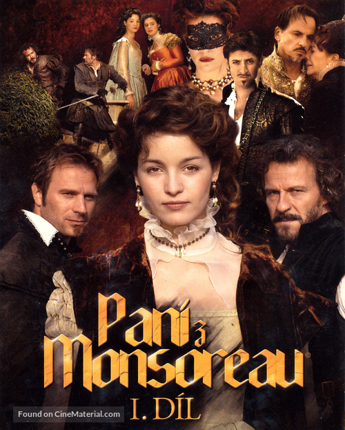 La dame de Monsoreau - Czech Blu-Ray movie cover