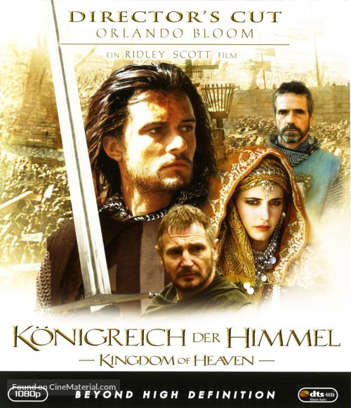 Kingdom of Heaven - Swiss Blu-Ray movie cover