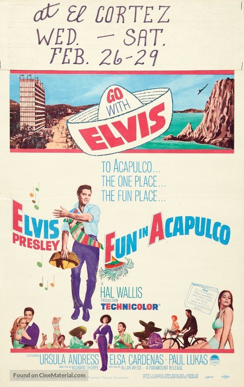 Fun in Acapulco - Movie Poster